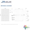 MODULO FOTOVOLTAICO MONOCRISTALLINO 420 W CORNICE NERA JA SOLAR JAM54S30-420/LR-BR