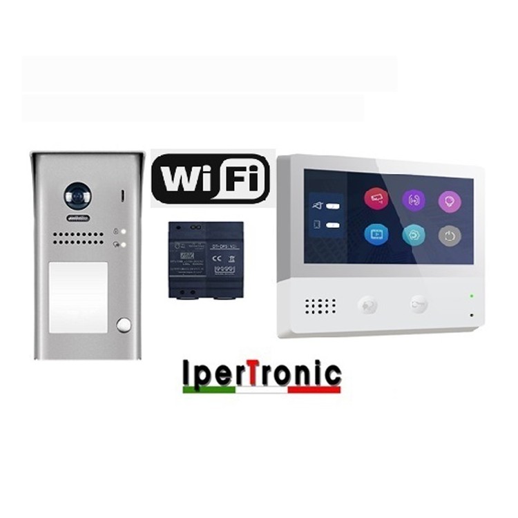 KIT VIDEO MONOFAMILIARE WIFI E APP TWO