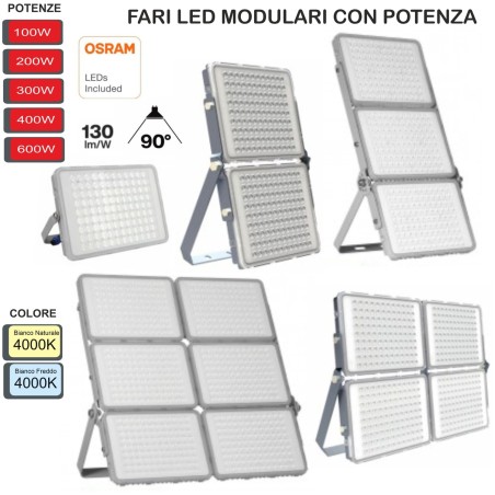 FARI LED MODULARI - OSRAM LED