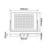 FARI LED MODULARI - OSRAM LED IP65 130 lm/W