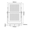 FARI LED MODULARI - OSRAM LED IP65 130 lm/W