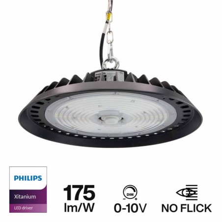 CAMPANA LED 100W/ 150W/200W PHILIPS XITANIUM DRIVER 180lm/W - DiMMERABILE 1-10V