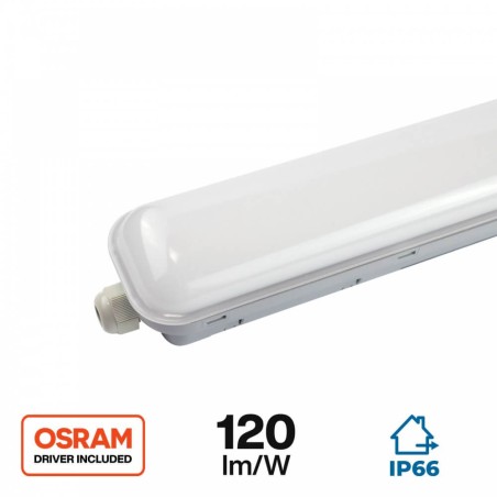 PLAFONIERA LED STAGNA 18W/36W/50W 110LM/W   OSRAM DRIVER