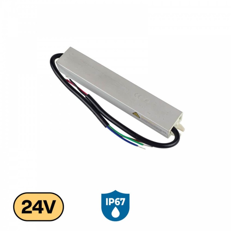 ALIMENTATORI 20W 24V, IP67 - SERIE BLACK