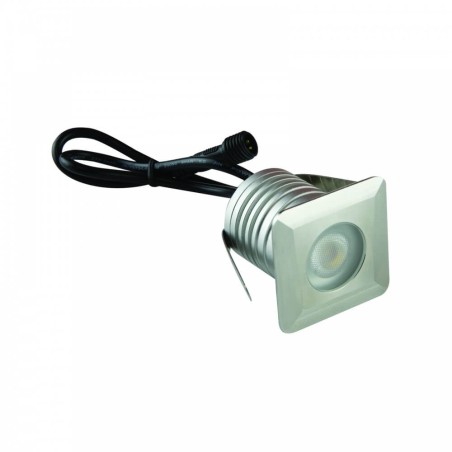 FARETTO 3W IP68 LED OSRAM 4000K QUADRATO - PROFESSIONAL