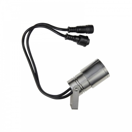 FARETTO LED 5W RGB DMX512 PER PISCINE E FONTANE IP68 CREE - PROFESIONAL