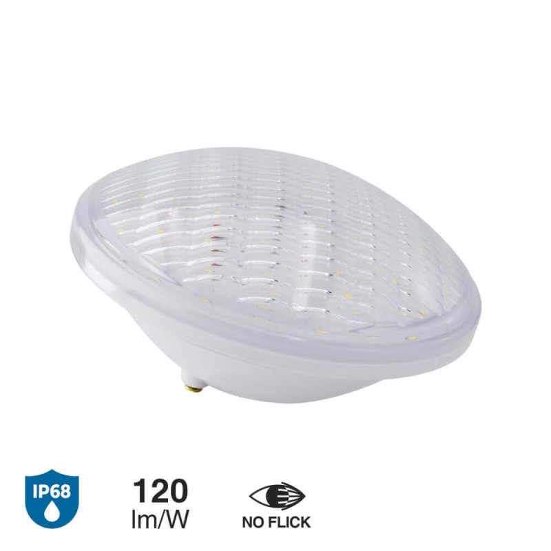 LAMPADA LED PAR56 20W DA PISCINA 12VAC/DC, 120lm/W NO FLICKERGING