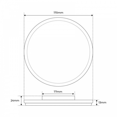 LAMPADA LED PAR56 SLIM 18W 5700K 12VAC/DC, 120lm/W, No FLICKERING - ULTRASOTTILE