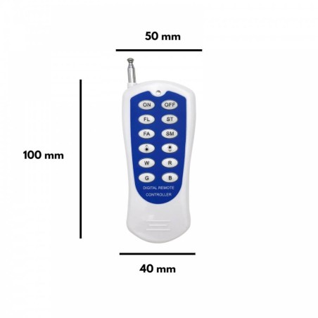 TELECOMANDO RGB PER LAMPADE DA PISCINA