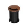 FARETTO CARRABILE MONODIREZIONE MR16 IP67 INOX 316, 12/24V, Corten