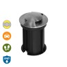 FARETTO CARRABILE  BIDIREZIONE MR16 IP67 INOX 316, 12/24V, Inox