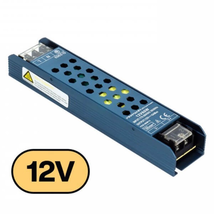 ALIMENTATORE 60W 12V IP20