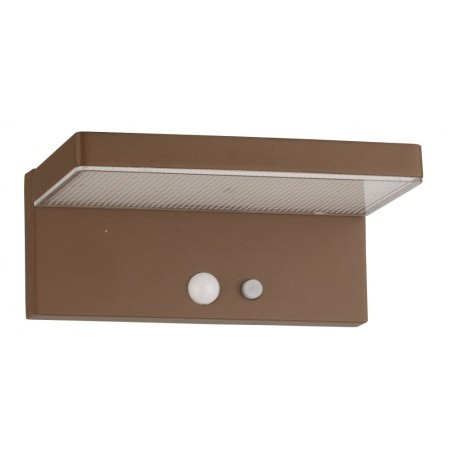 Applique LED Solare Bianca con Sensore Crepuscolare Incluso TEMPERATURA COLORE LUCE 4000K