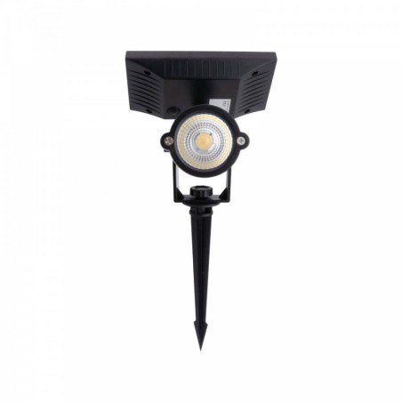 Faretto LED Solare 5W con Picchetto - IP65 TEMPERATURA COLORE LUCE 4000K