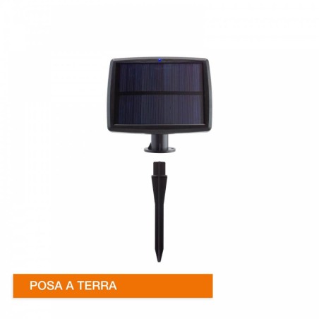 Catenaria SOLARE 10 Lampadine LED 0,5W, Bianco Caldo - 5.5m TEMPERATURA COLORE LUCE 2700K