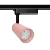 Faro LED 30W Monofase Rosa CRI92 CCT Bianco Variabile 38° Bridgelux LED