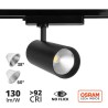 Faro LED 40W Monofase Nero 38°e 60°, 130LM/W, CRI92 no Flickering - OSRAM LED