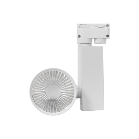 Faretto LED 40W per Binario Monofase, CRI92, 125lm/W, 100° - Bianco