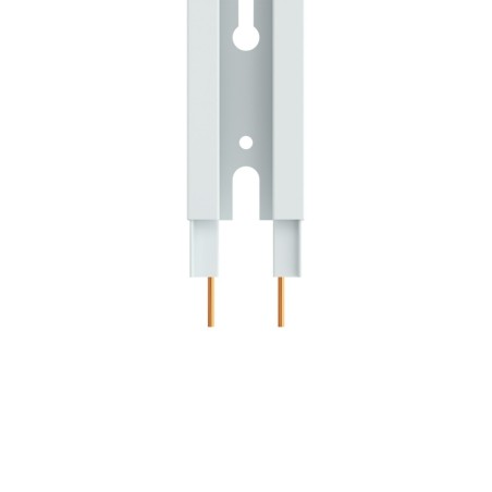 Binario Monofase Bianco, serie "Solid" - 1 e 2 metri