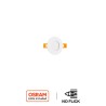 Pannello LED Rotondo 5W, 500lm, no Flickering, Foro Ø69-75mm, OSRAM LED