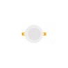 Pannello LED Rotondo 8W, 800lm, no Flickering, Foro Ø106-110mm, OSRAM LED