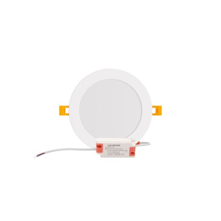 Pannello LED Rotondo 15W, 1.500lm, no Flickering, Foro Ø153-160mm, OSRAM LED