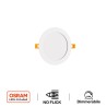 Pannello LED Rotondo 15W, 1.500lm, no Flickering, Foro Ø153-160mm, OSRAM LED - Dimmerabile