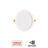 Pannello LED Rotondo 20W, 2.000lm, no Flickering, Foro Ø203-210mm, OSRAM LED