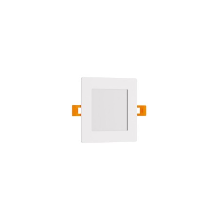 Pannello LED Quadrato 8W, 800lm, no Flickering, Foro Ø110x110mm, OSRAM LED