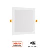 Pannello LED Quadrato 20W, 2.000lm, no Flickering, Foro 205x205mm, OSRAM LED