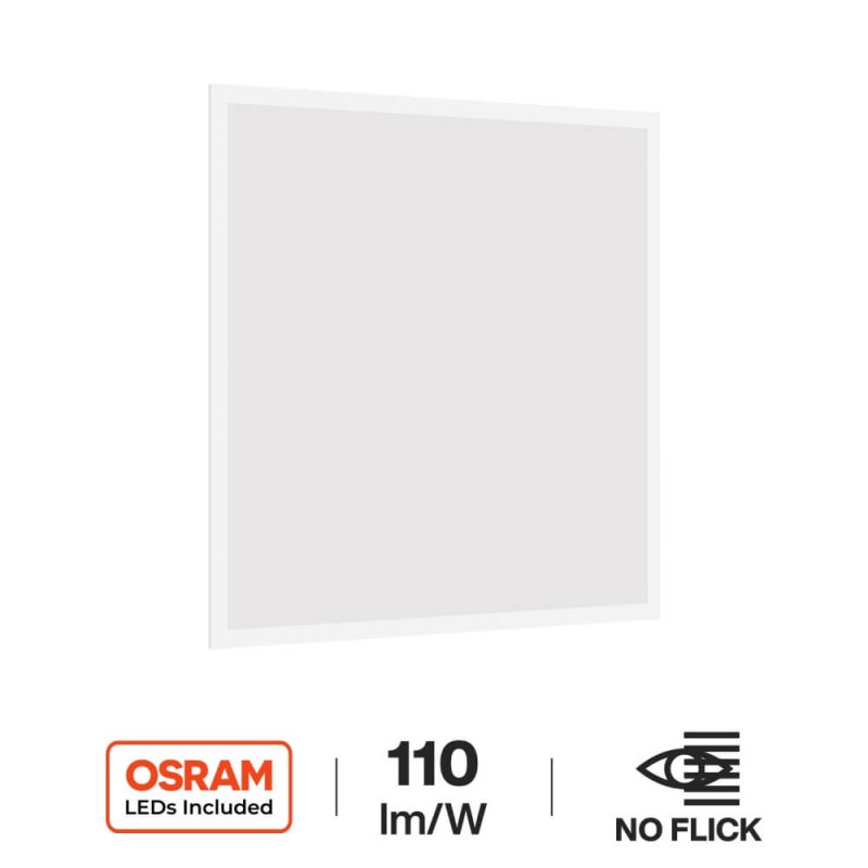 Pannello LED 60x60 48W, 110lm/W, No Flickering - OSRAM LED