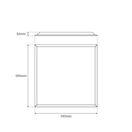 Pannello LED 60x60 42W CCT Bianco Variabile UGR19 CRI92 - PHILIPS CertaDrive