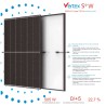 MODULO FOTOVOLTAICO MONOCRISTALLINO 500 W DOPPIO VETRO TRINA TSM-500NEG18R.28 Vertex vetro-vetro