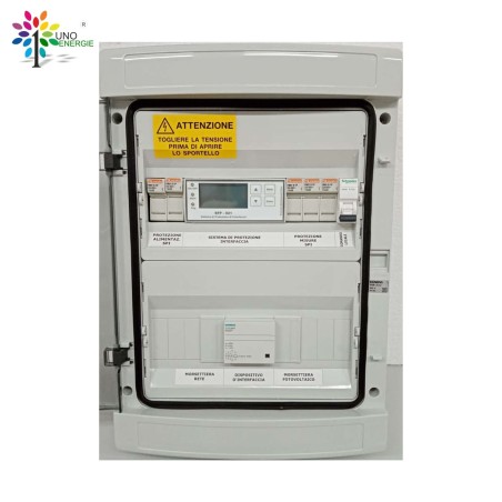 QUADRO ELETTRICO INTERFACCIA  CEI 0-21 STANDAR 20A