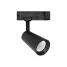 Faro LED 30W Trifase Nero CRI92 CCT Bianco Variabile 38° Bridgelux LED