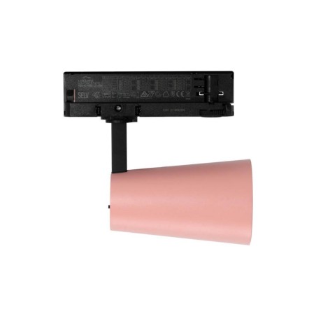 Faro LED 30W Trifase Rosa CRI92 CCT Bianco Variabile 38° Bridgelux LED