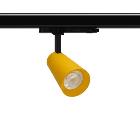 Faro LED 30W Trifase Giallo CRI92 Bianco Variabile 38° - Bridgelux LED