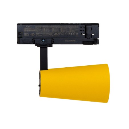 Faro LED 30W Trifase Giallo CRI92 Bianco Variabile 38° - Bridgelux LED