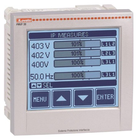 Sistema di Protezione Interfaccia CEI 0-16 LOVATO PMVF30