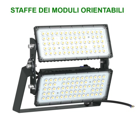 Faro Modulare LED 400W IP66, 167lm/W, No Flickering - PHILIPS Xitanium