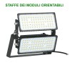 Faro Modulare LED 400W IP66, 167lm/W, No Flickering - PHILIPS Xitanium