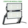 Faro Modulare LED 400W IP66, 167lm/W, Dimmerabile DALI - INVENTRONICS