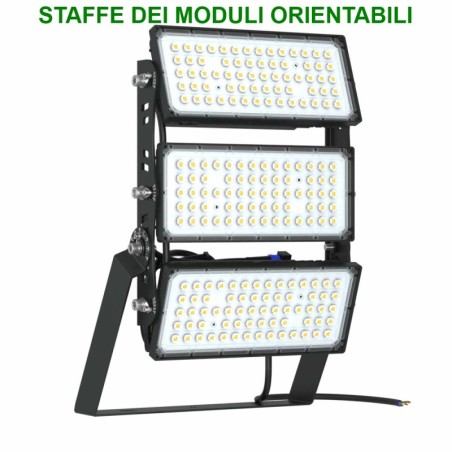 Faro Modulare LED 600W IP66, 167lm/W, Dimmerabile DALI - INVENTRONICS