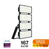 Faro Modulare LED 800W IP66, 167lm/W, No Flickering - PHILIPS Xitanium