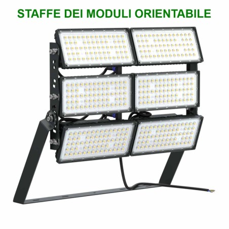 Faro Modulare LED 1.200W IP66, 167lm/W Dimmerabile DALI - INVENTRONICS