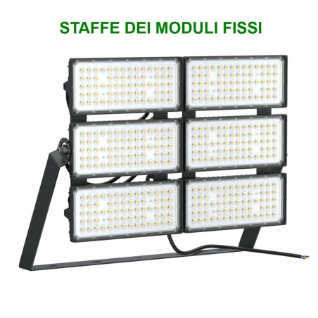 Faro Modulare LED 1.200W IP66, 167lm/W Dimmerabile DALI - INVENTRONICS