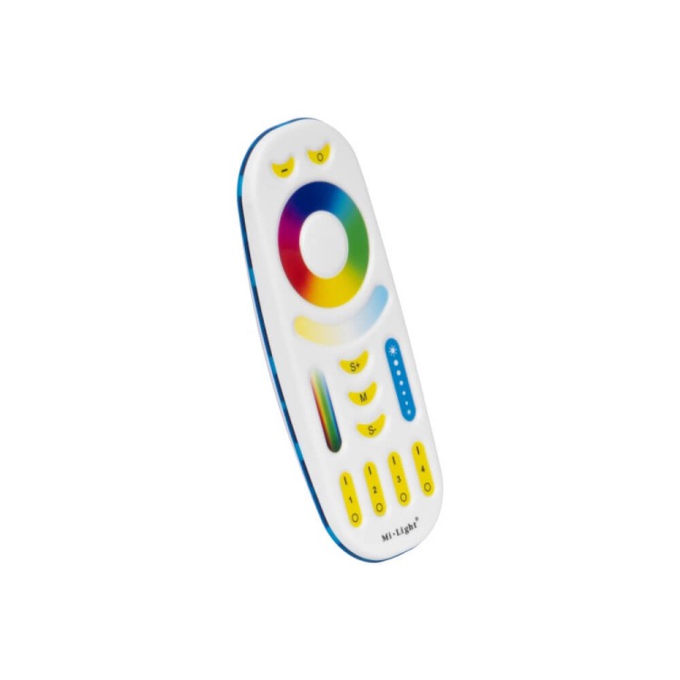 Telecomando RGB / RGBW / RGB+CCT 4-Zone Full Touch - Bianco